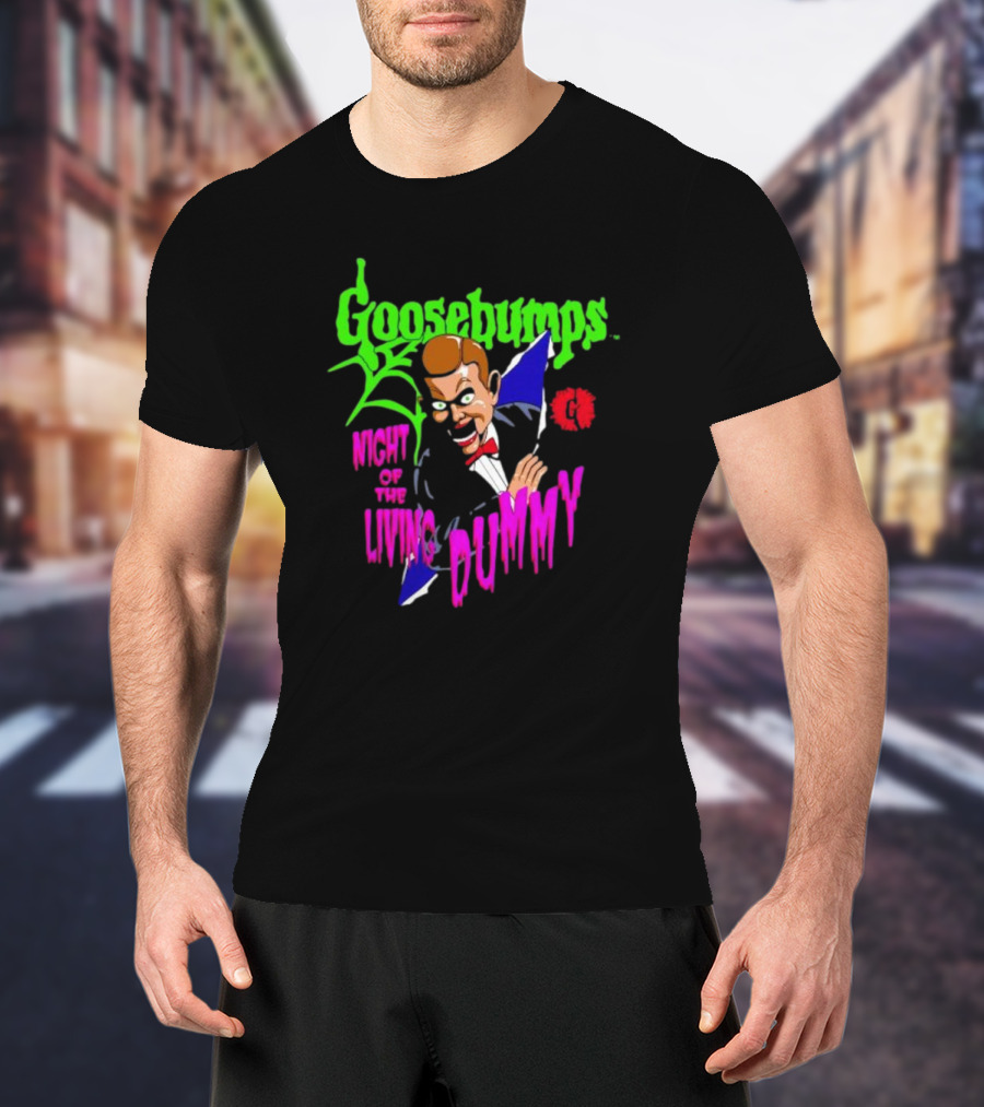 Goosebumps Night Of The Living Dummy Creepy Puppet T-Shirt
