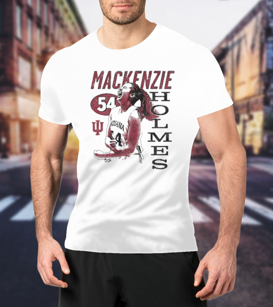 Mackenzie Holmes 54 Indiana Basketball IU T-Shirt