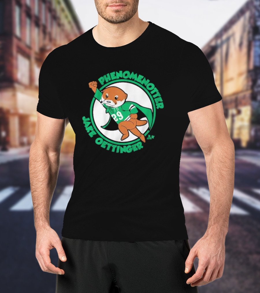 Jake Oettinger Phenomenal Otter 29 Superhero T-Shirt