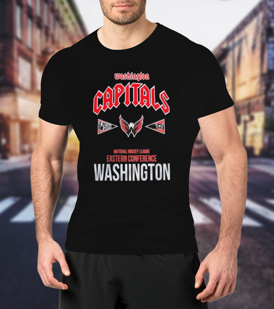 Washington Capitals National Hockey League Eastern Conference City Tour T-Shirt