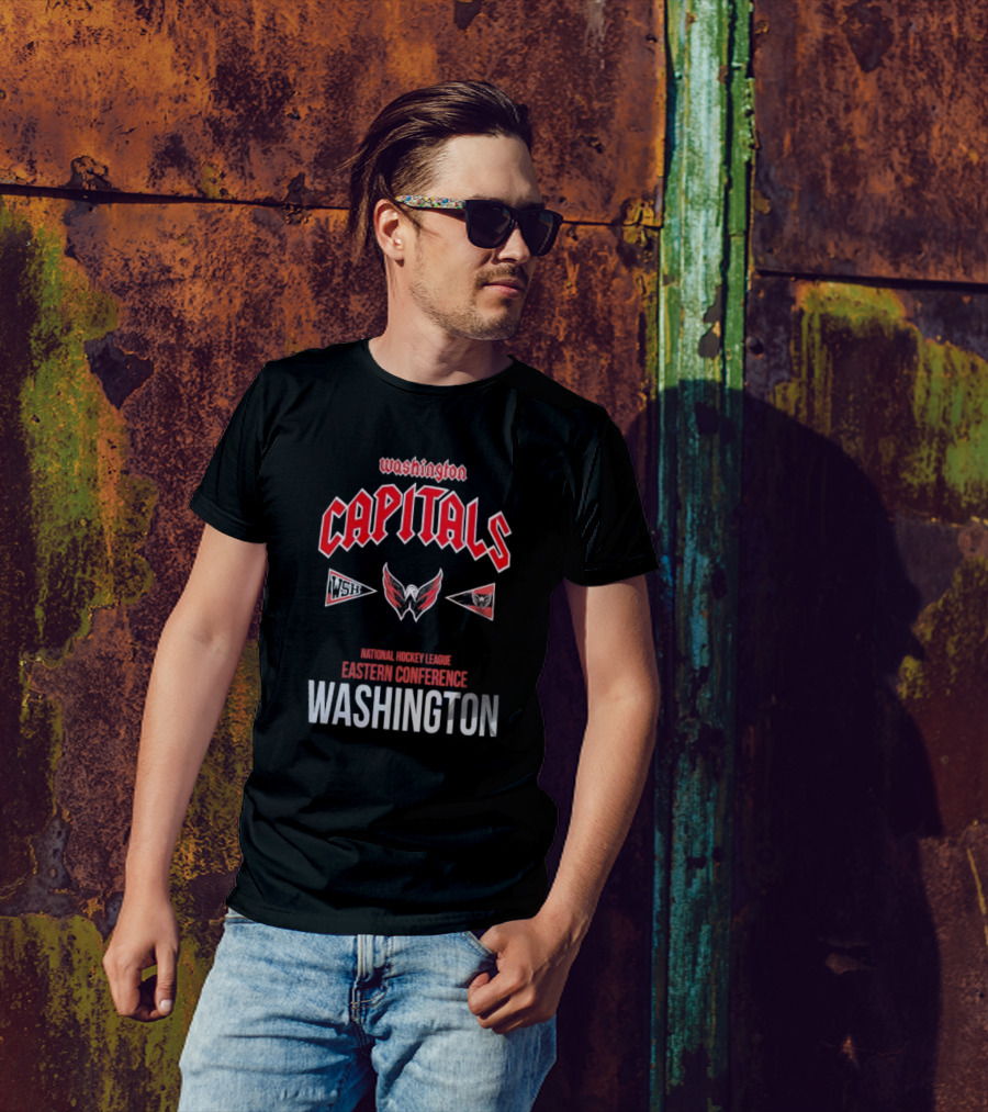 Washington Capitals National Hockey League Eastern Conference City Tour T-Shirt
