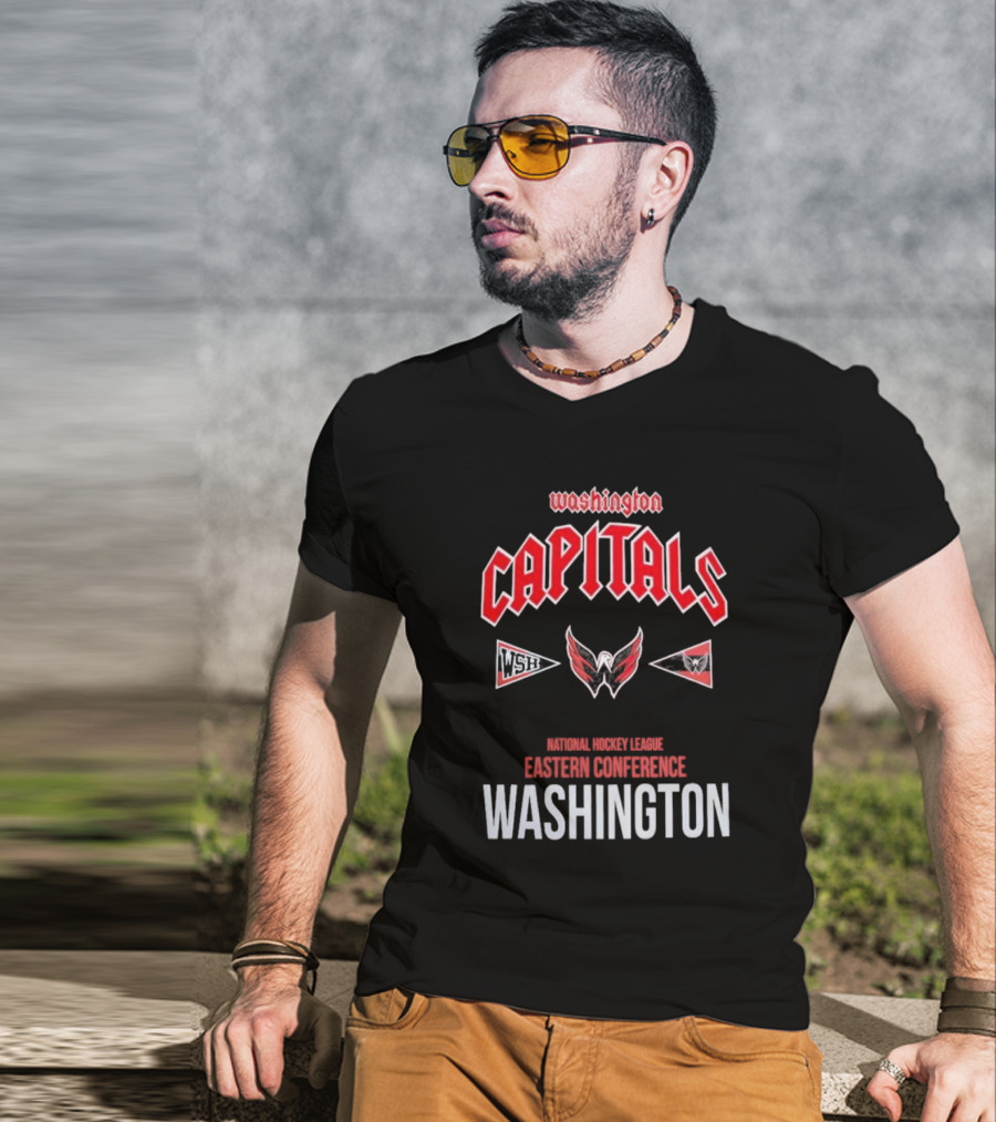 Washington Capitals National Hockey League Eastern Conference City Tour T-Shirt
