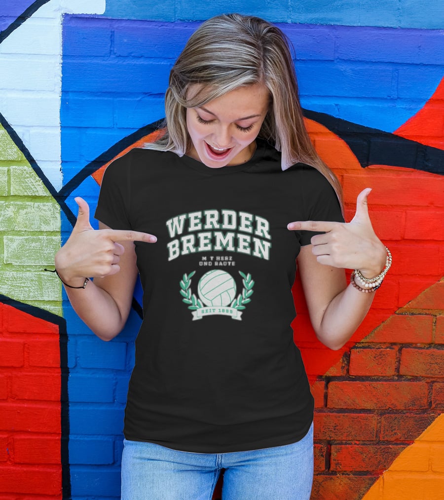 Werder Bremen Mit Herz Und Raute Seit 1899 T-Shirt