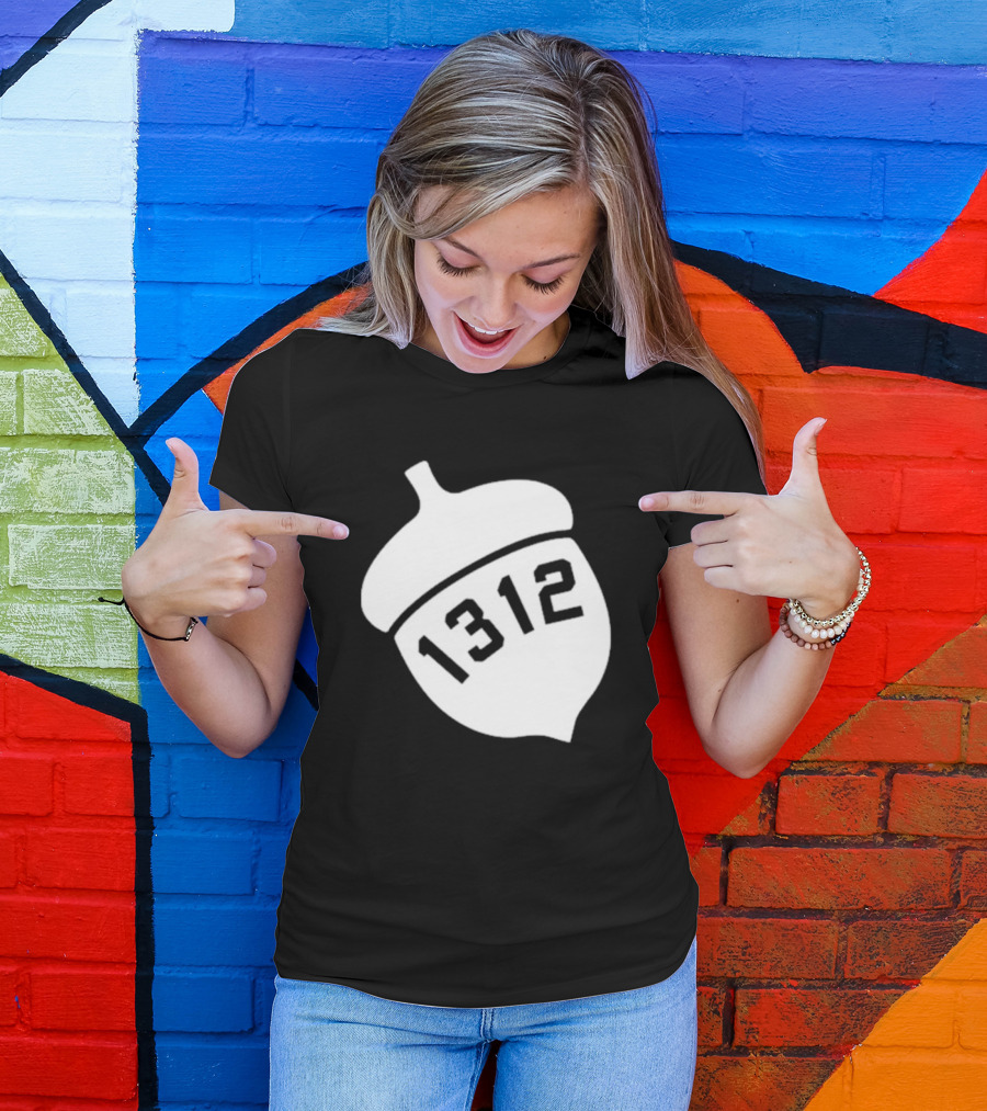 All Cops Are Bastards ACAB 1312 Acorn T-Shirt