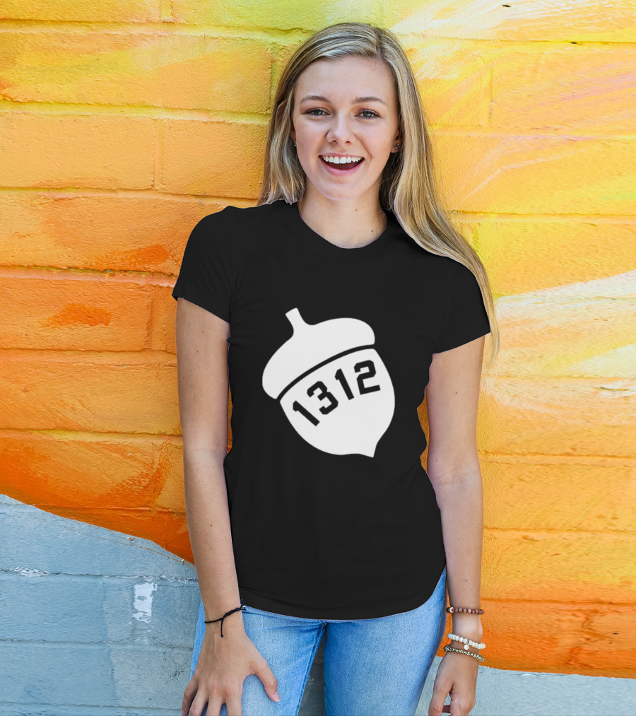 All Cops Are Bastards ACAB 1312 Acorn T-Shirt