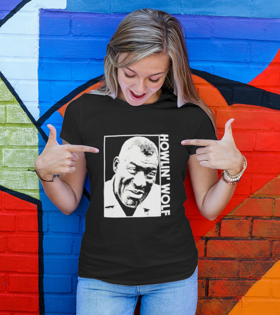 Howlin' Wolf Portrait By Jim Marshall T-Shirt
