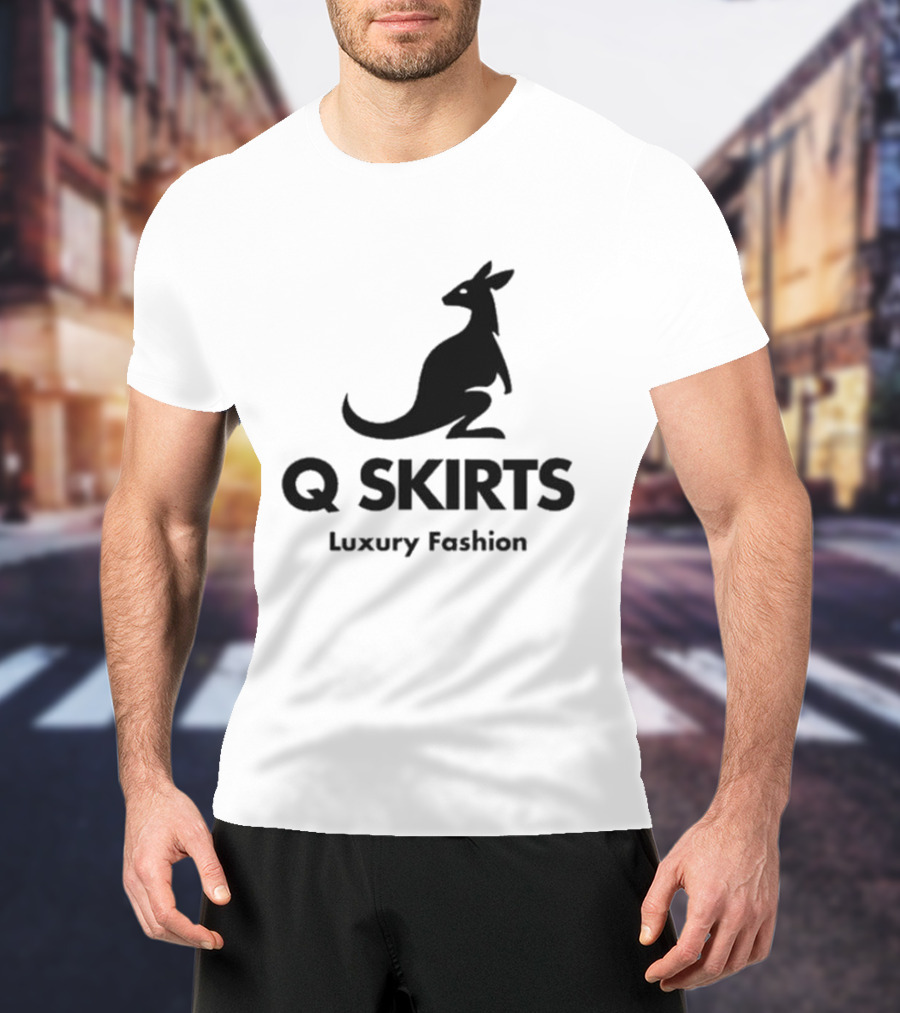 Q Skirts Luxury Fashion Kangaroo T-Shirt