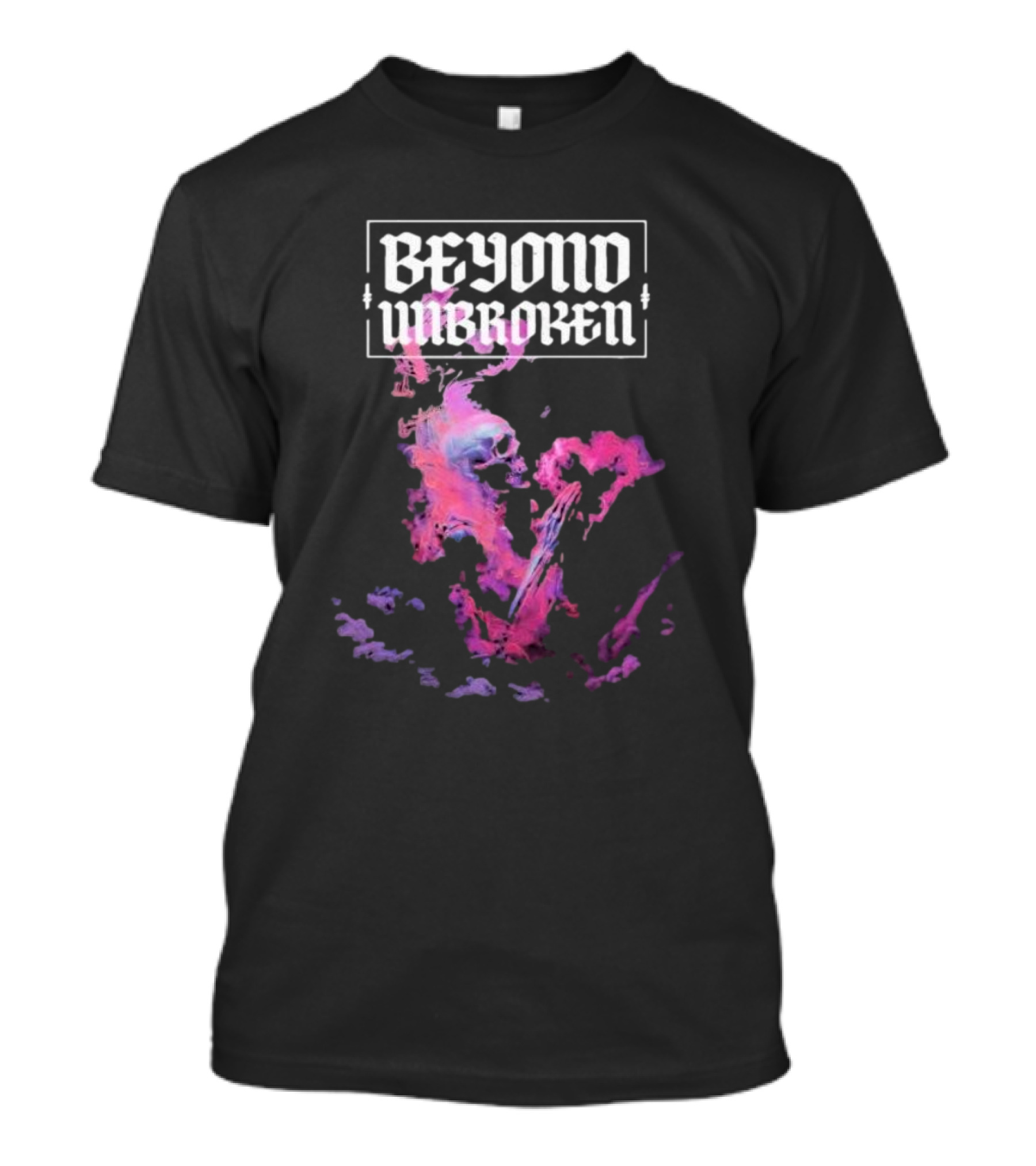 Beyond Unbroken My Life Skull And Smoke T-Shirt