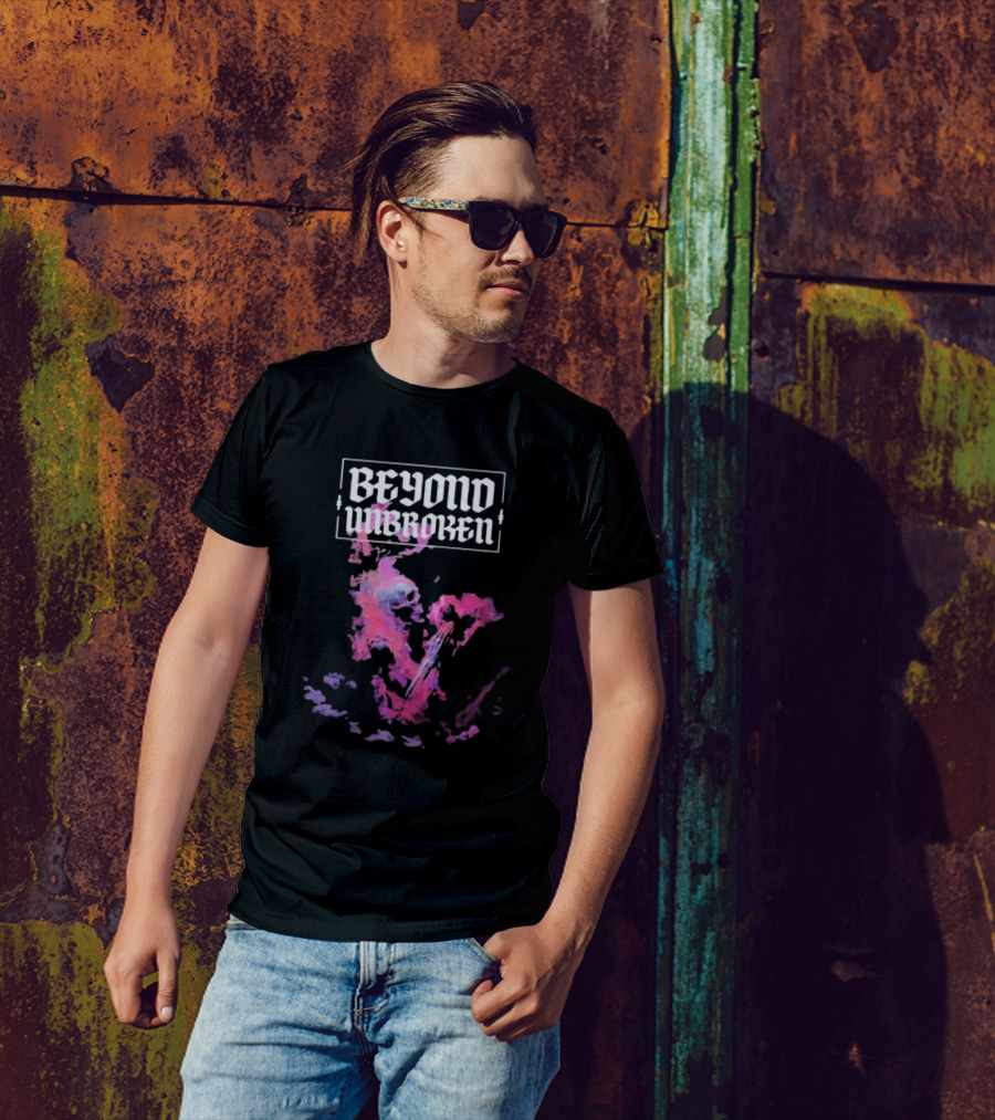 Beyond Unbroken My Life Skull And Smoke T-Shirt