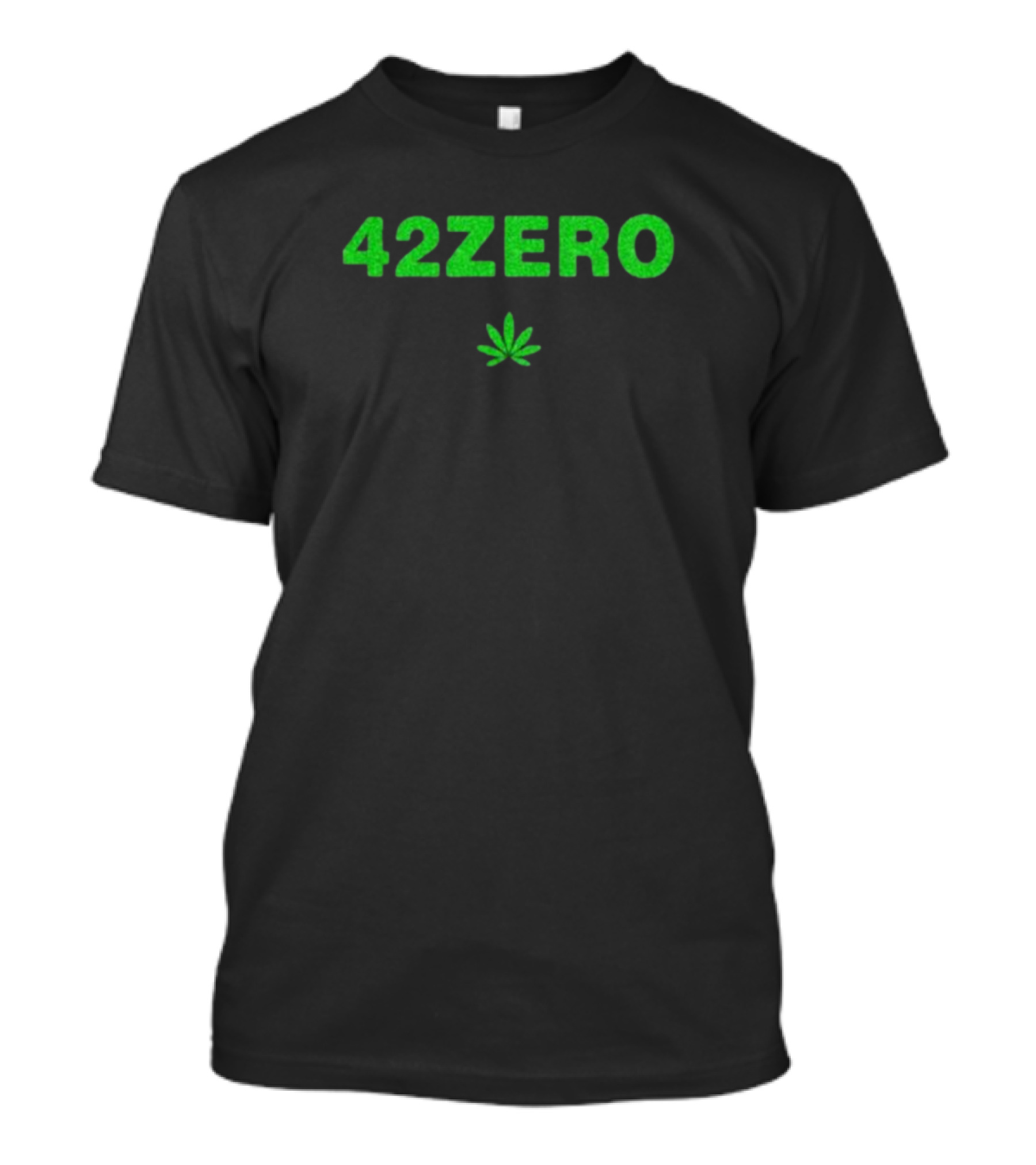 42 Zero Green Leaf Smashing Pumpkins T-Shirt