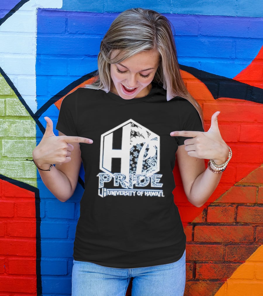 Hi Pride University Of Hawaii H T-Shirt