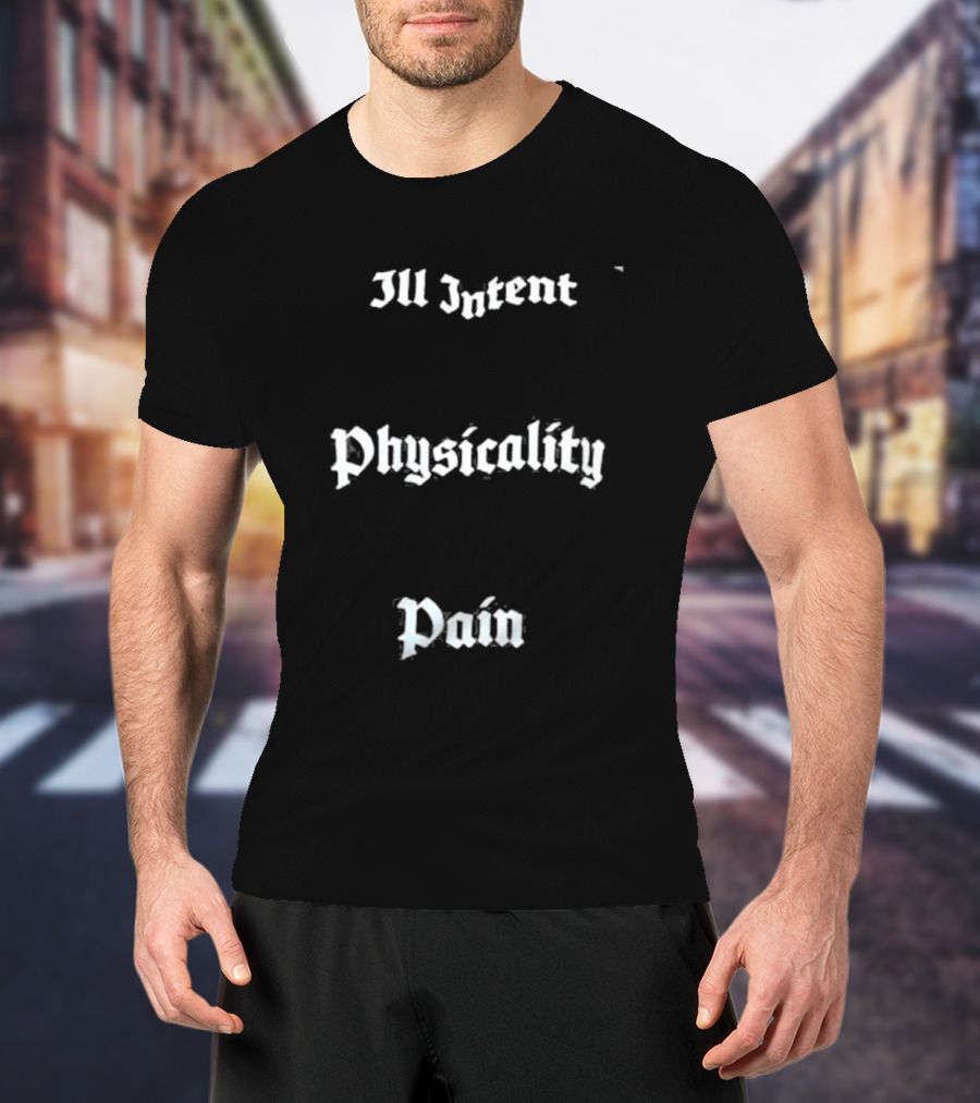 Jack Jones Ill Intent Physicality Pain Gothic T-Shirt