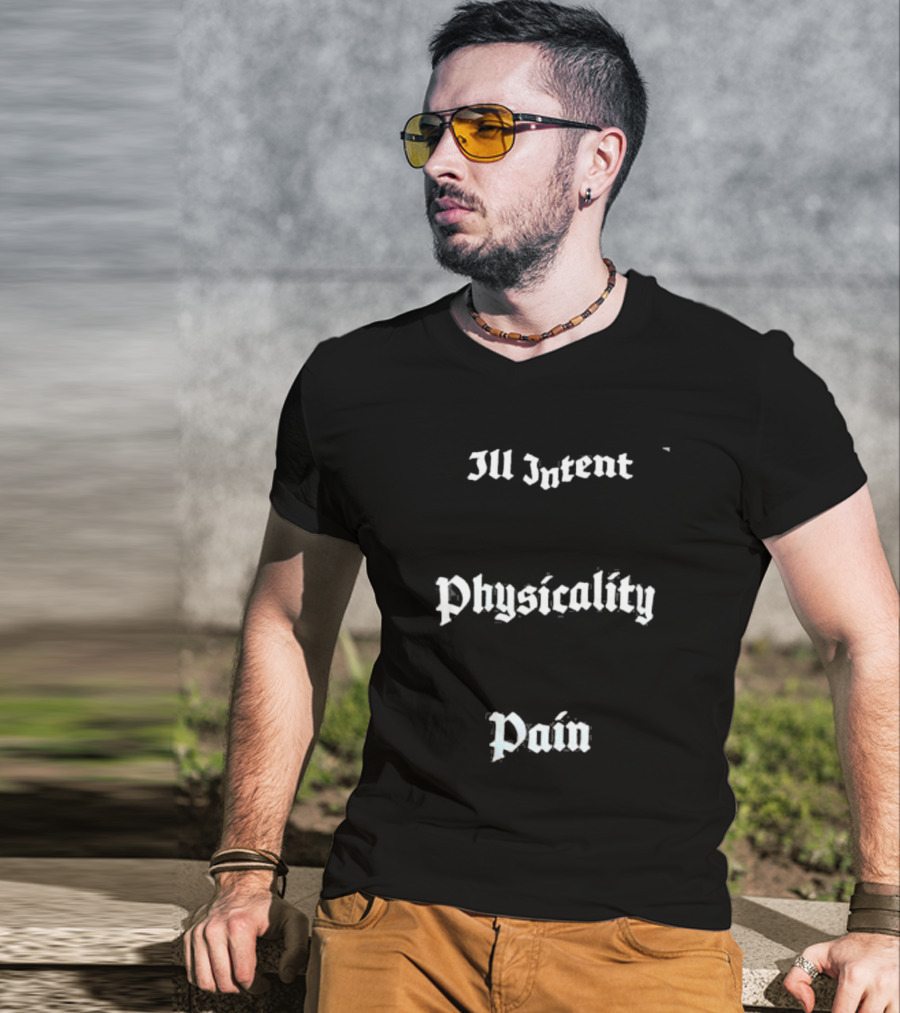 Jack Jones Ill Intent Physicality Pain Gothic T-Shirt