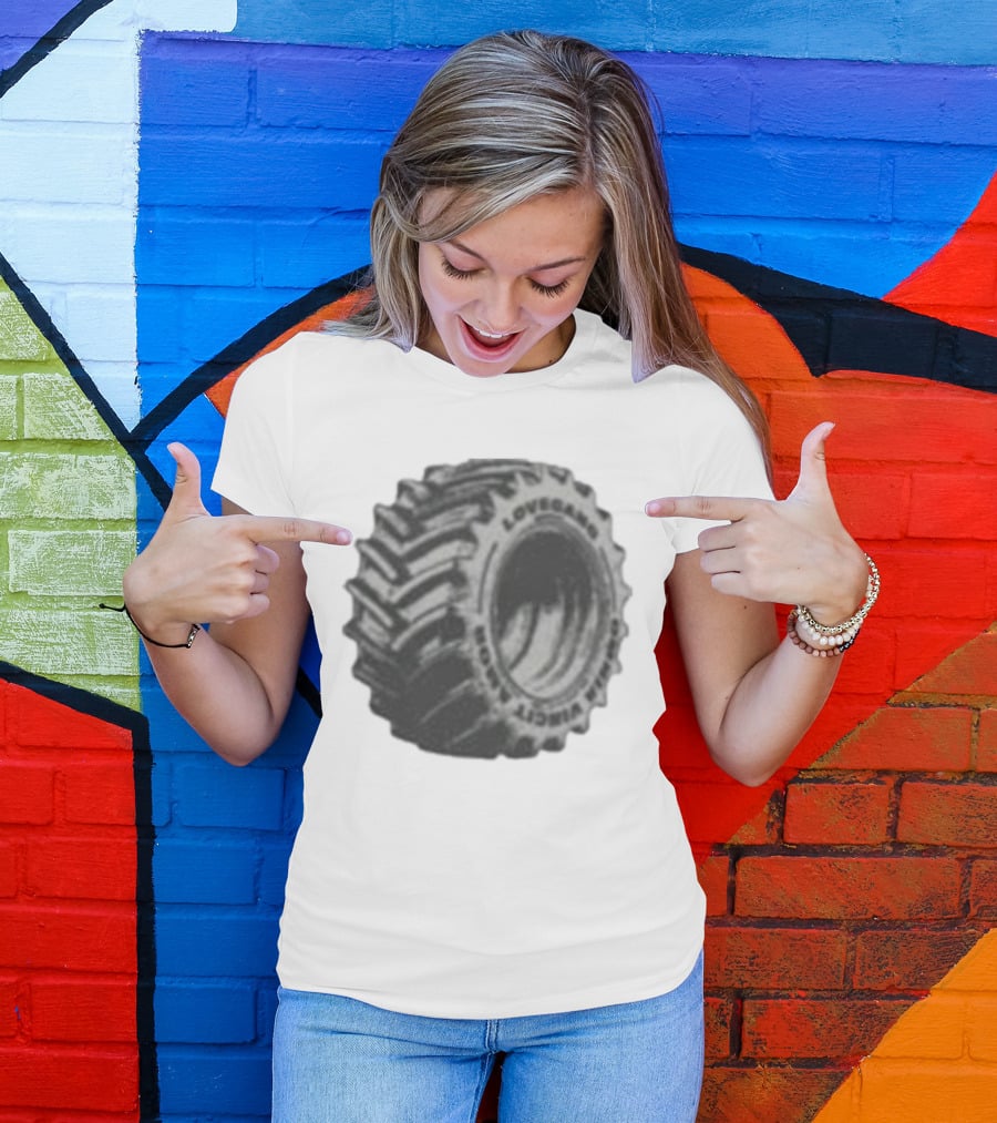 LOVEGANG FORCE WHEELS TIRE T-Shirt