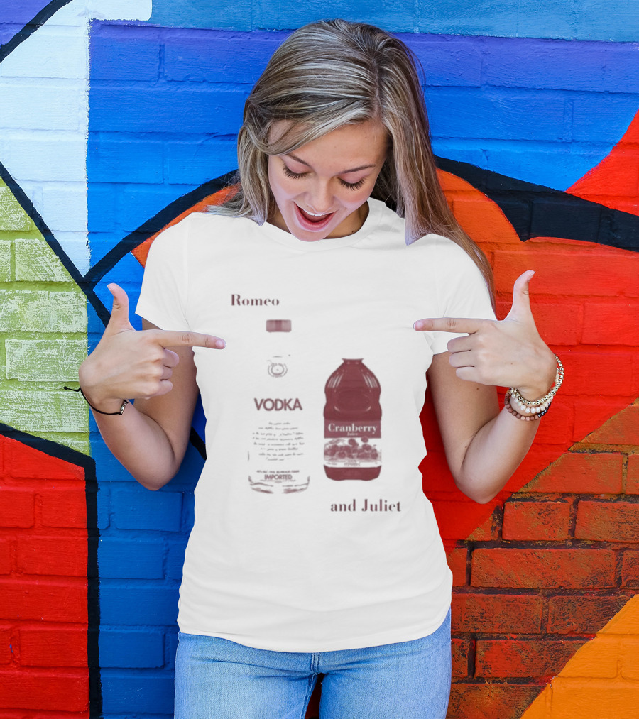 Romeo Vodka And Juliet Cranberry T-Shirt
