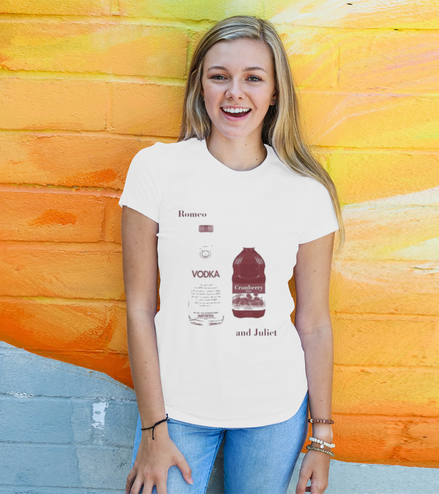 Romeo Vodka And Juliet Cranberry T-Shirt