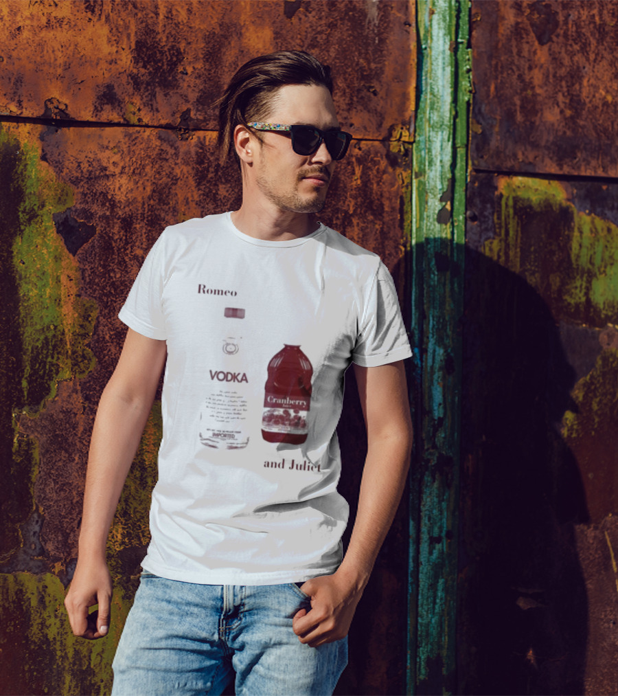 Romeo Vodka And Juliet Cranberry T-Shirt