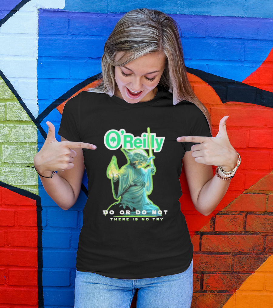 O'Reilly Yoda Star Wars Do Or Do Not There Is No Try T-Shirt