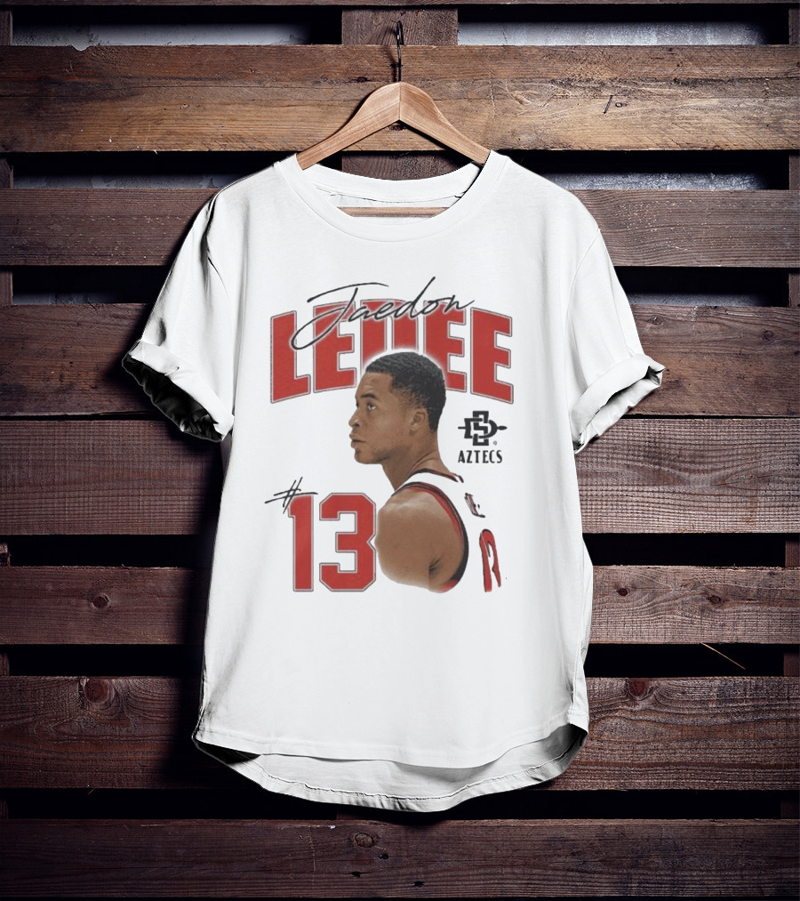 San Diego State Aztecs Jaedon Ledee 13 T-Shirt