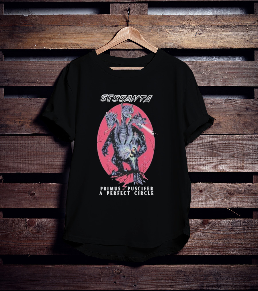Sessanta Primus Puscifer A Perfect Circle Hydra Monster T-Shirt
