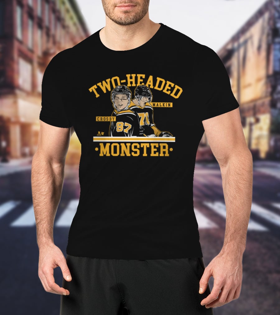 Two-Headed Monster Crosby Malkin 87 71 T-Shirt