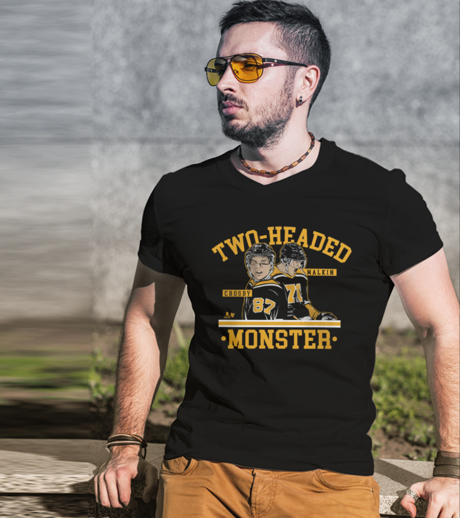 Two-Headed Monster Crosby Malkin 87 71 T-Shirt