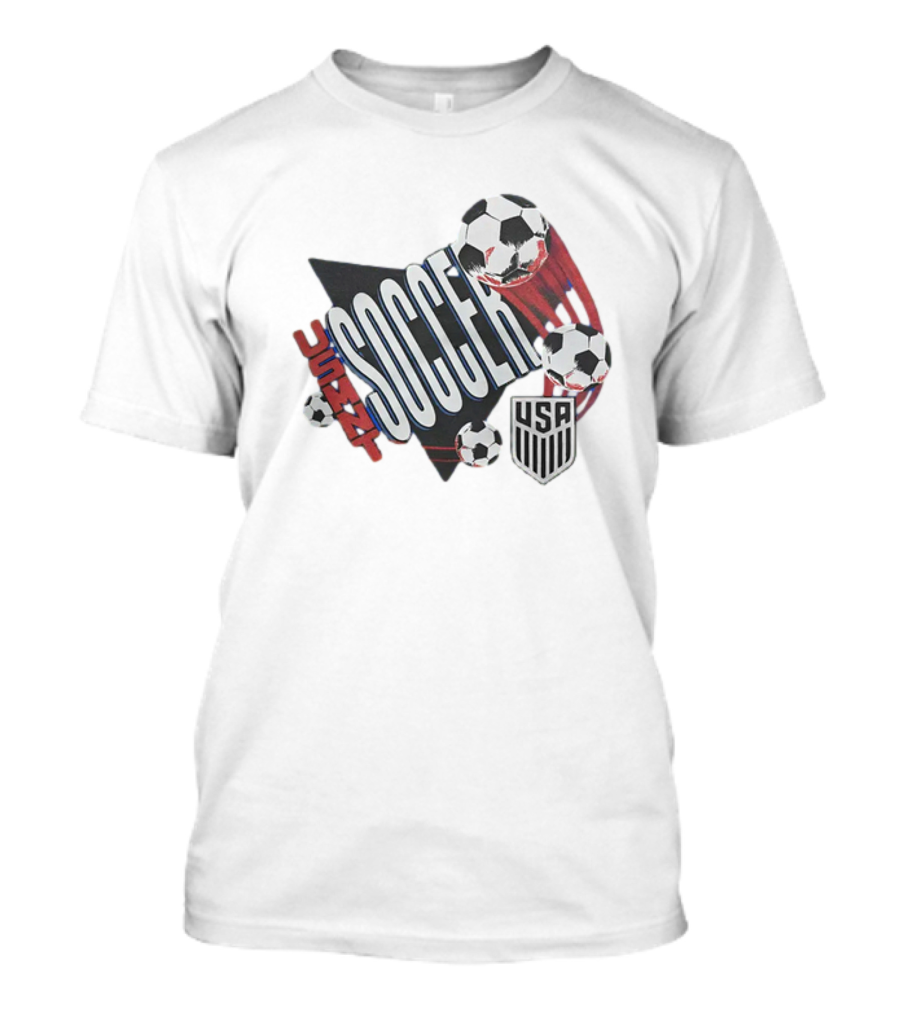 USMNT Soccer USA Shield Tri-Blend T-Shirt