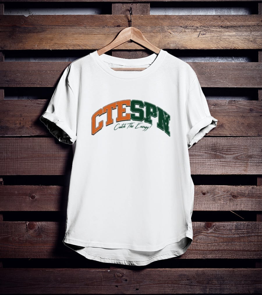CTESPN Catch The Energy Sports Enthusiast T-Shirt