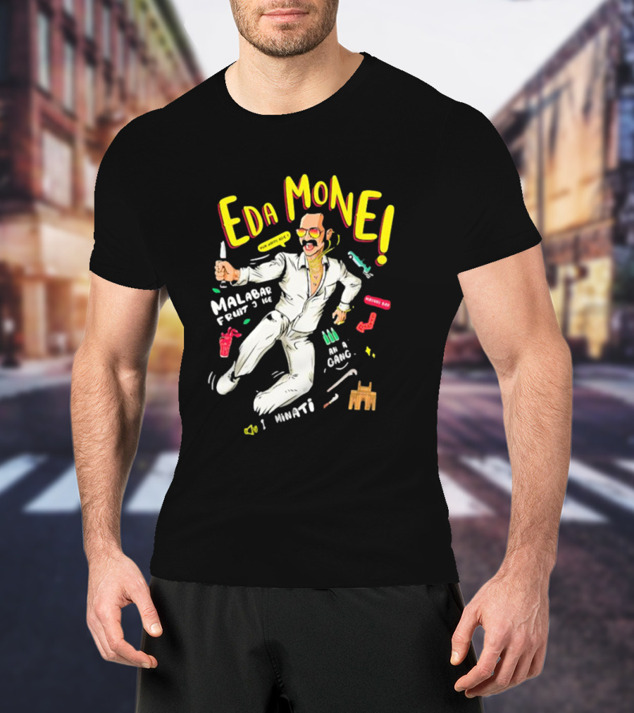 Eda Mone Malabar Fruit Juice Illuminati Mone Babu An A Gang T-Shirt