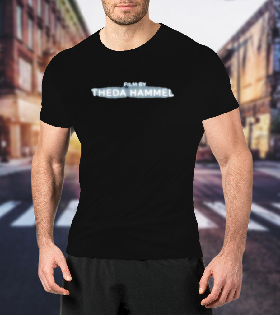 Film By Theda Hammel Text Illuminated T-Shirt