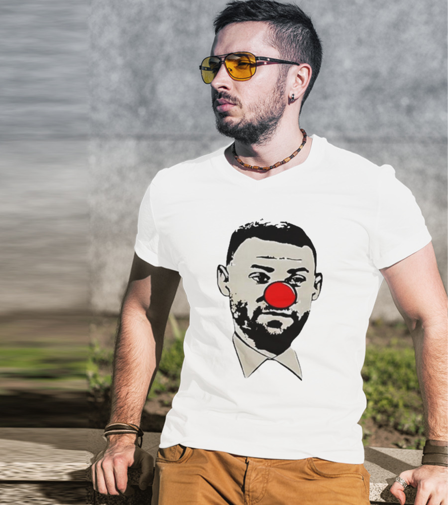 Joker Paul Bissonnette Clown Nose T-Shirt