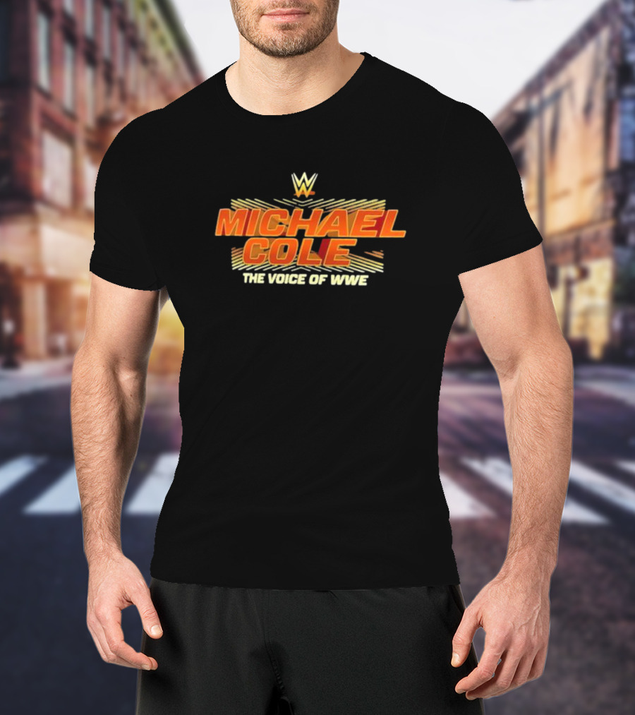 Michael Cole The Voice Of WWE Iconic WWE T-Shirt