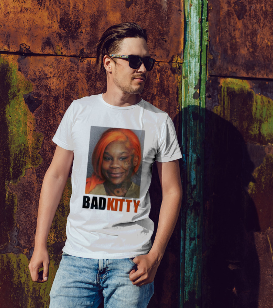 Bad Kitty Sukihana Mugshot T-Shirt