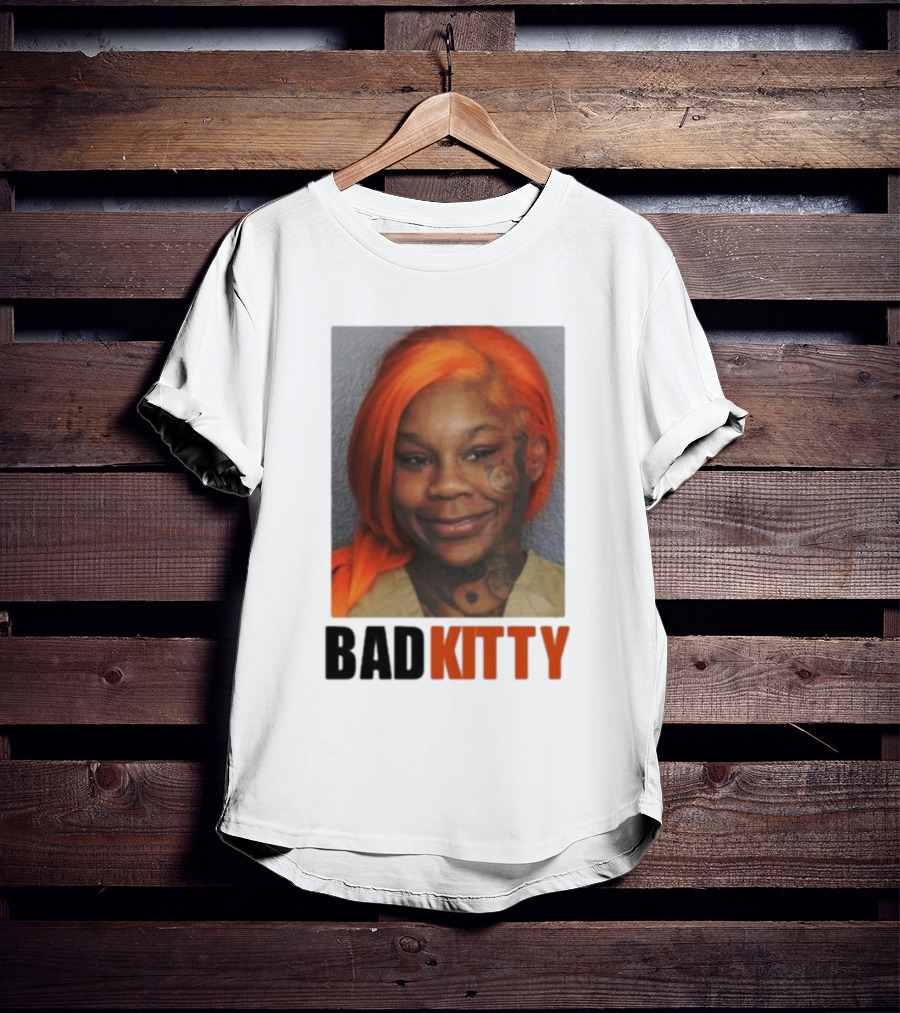 Bad Kitty Sukihana Mugshot T-Shirt