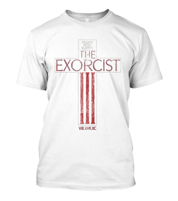 William Peter Blatty’s The Exorcist Cross VII XVII XC T-Shirt