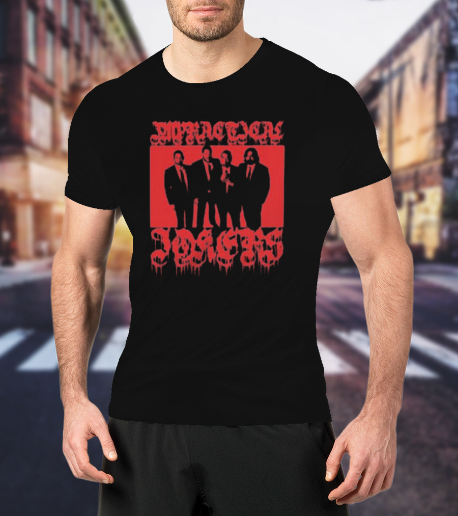 Impractical Jokers Red Silhouette Sequence T-Shirt