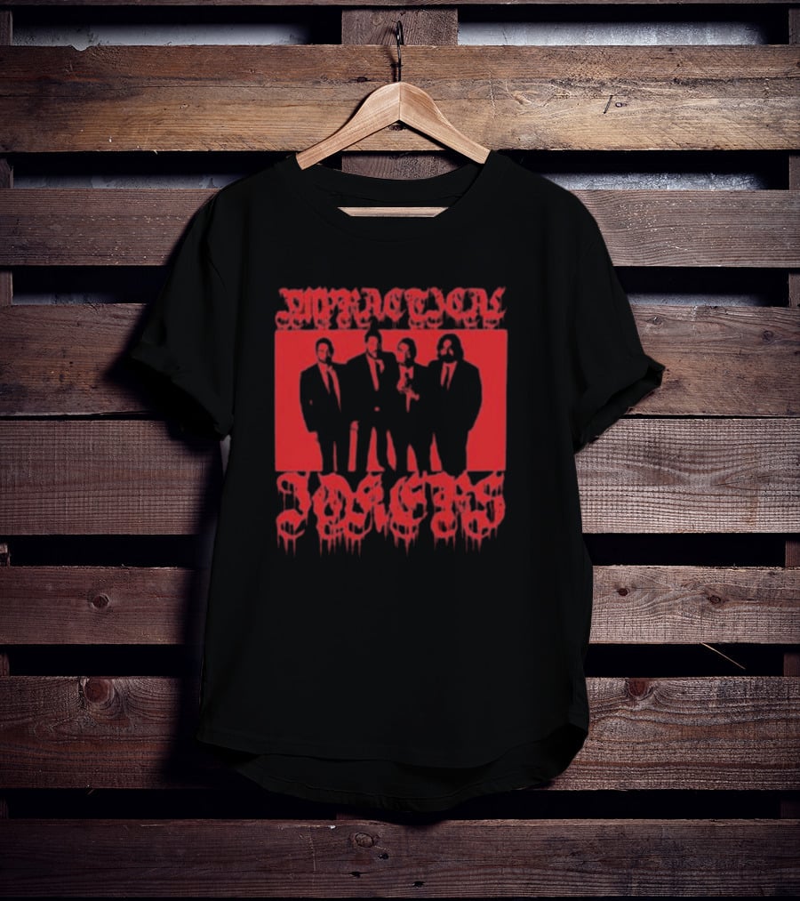 Impractical Jokers Red Silhouette Sequence T-Shirt
