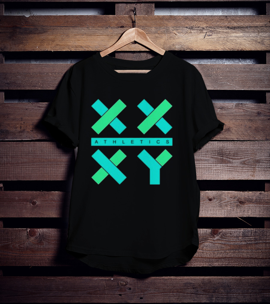 Xx Xy Athletics Neon Geometric T-Shirt