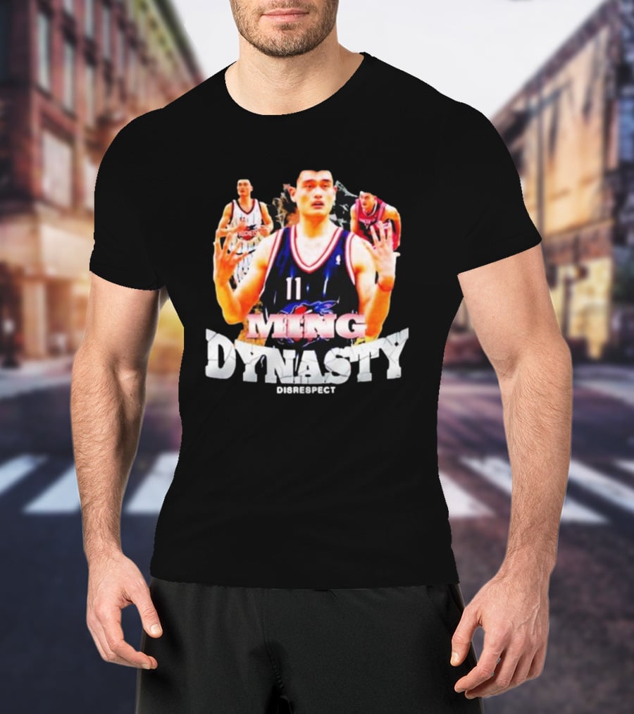 Ming Dynasty Yao Disrespect Basketball T-Shirt