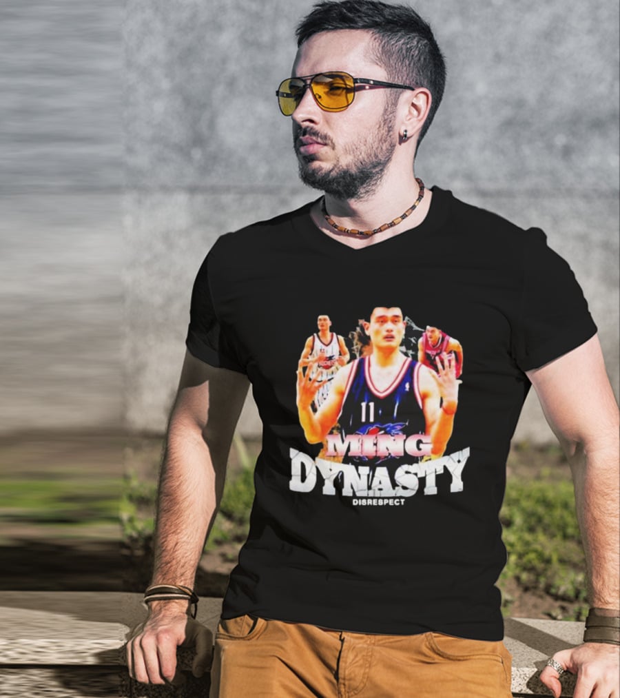 Ming Dynasty Yao Disrespect Basketball T-Shirt