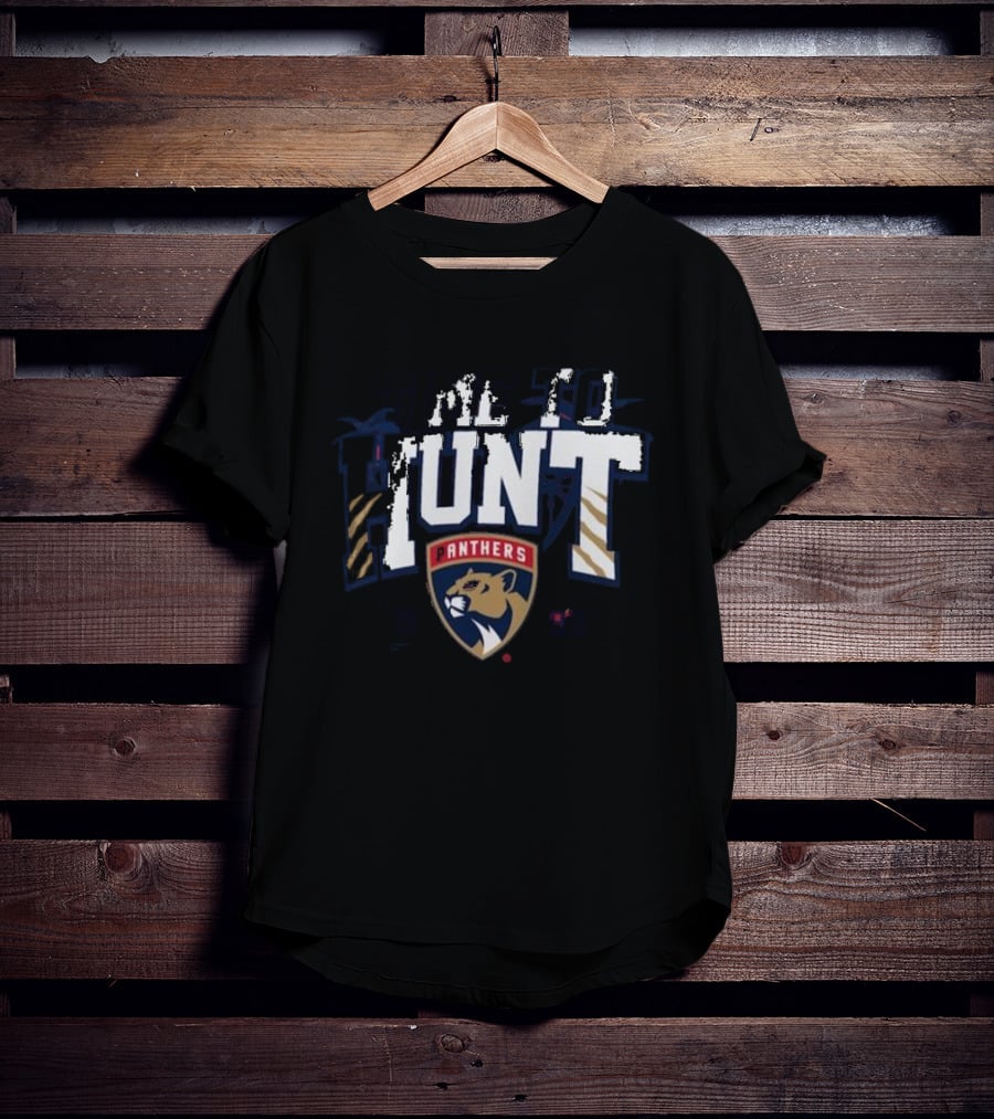 Time To Hunt Florida Panthers 1993 Fanatics Branded T-Shirt