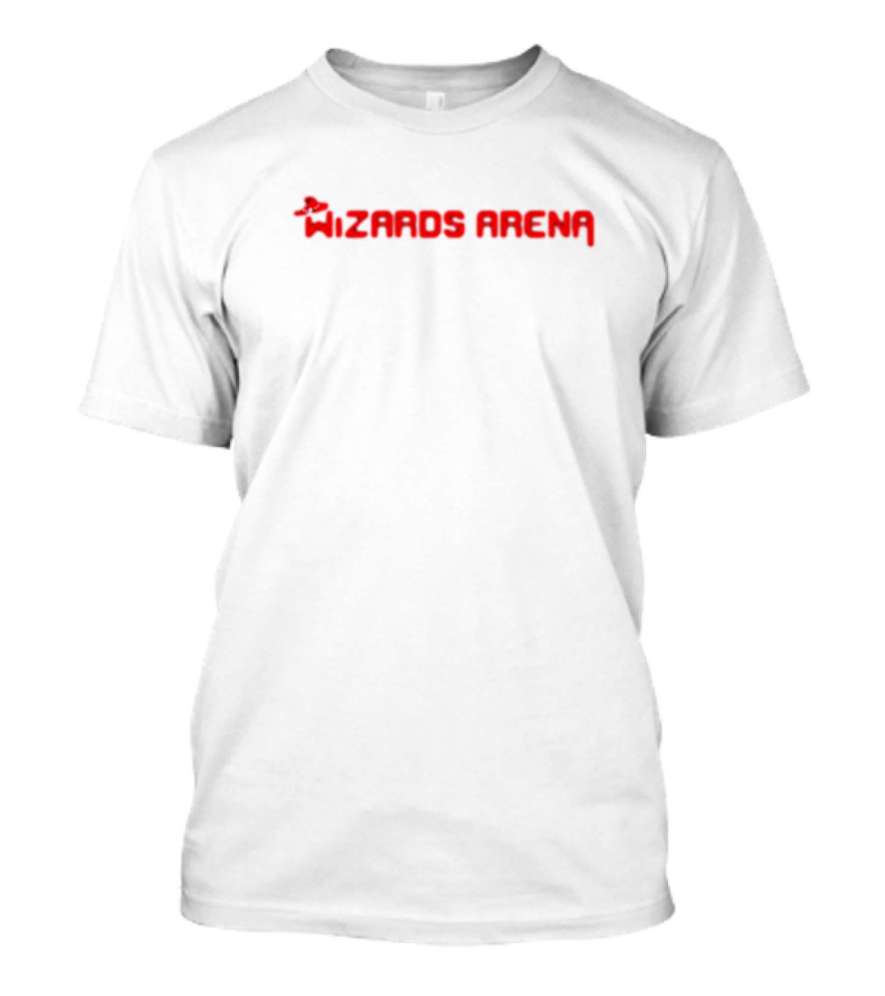 Wizards Arena Red Text With Wizard Hat T-Shirt