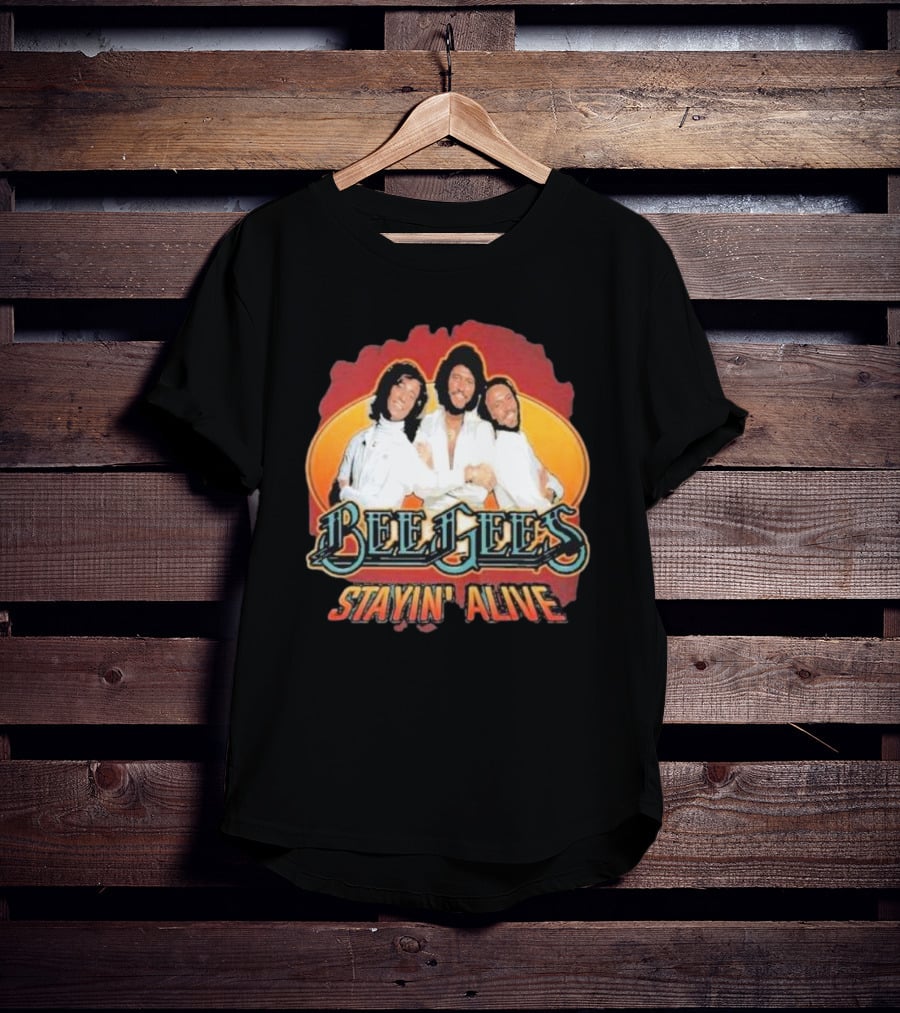 Bee Gees Stayin’ Alive Classic Iconic Group T-Shirt
