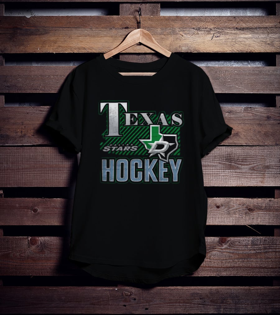 Black 47 Texas Hockey Dallas Stars Texas Hocky Fashion T-Shirt