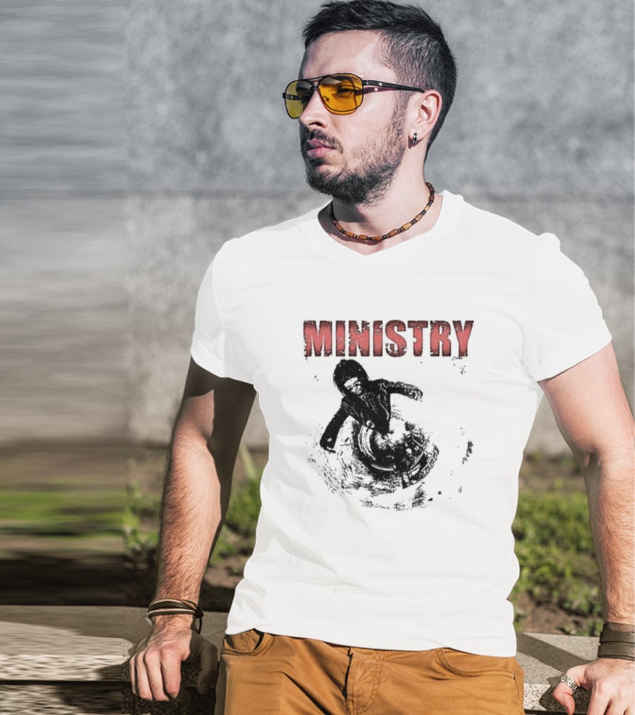MINISTRY Hypnosis Iconic Band T-Shirt