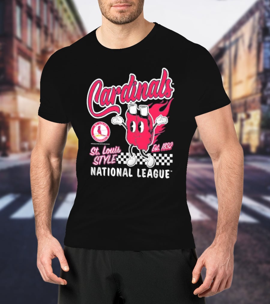 Cardinals St. Louis Style National League Est. 1892 T-Shirt