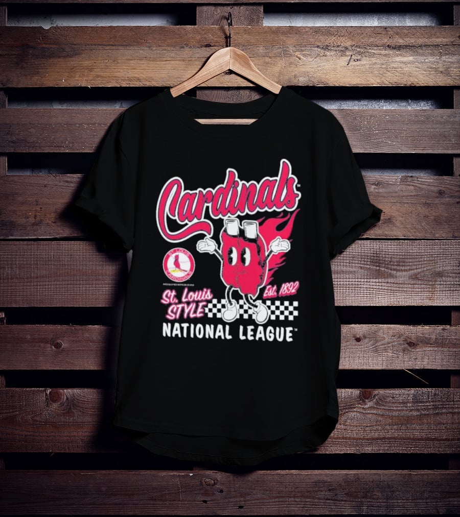 Cardinals St. Louis Style National League Est. 1892 T-Shirt