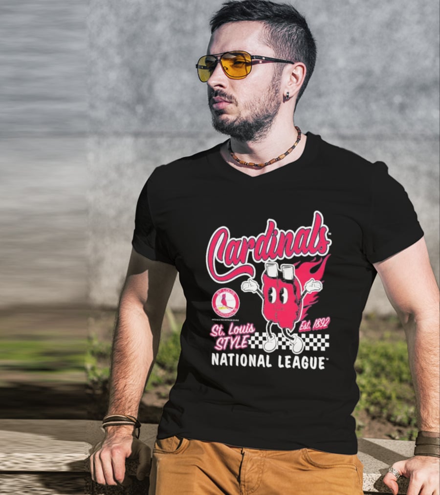 Cardinals St. Louis Style National League Est. 1892 T-Shirt