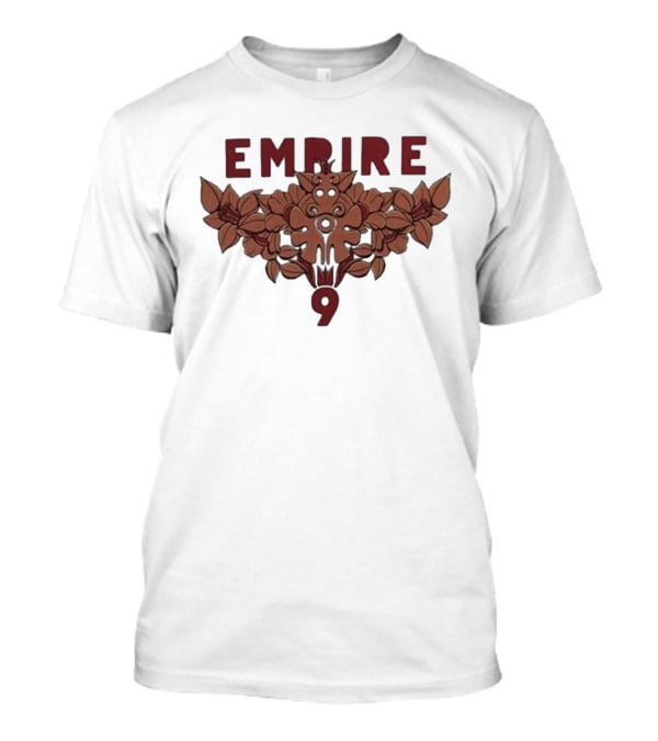 Empire 9 Washeado Khaki Floral T-Shirt