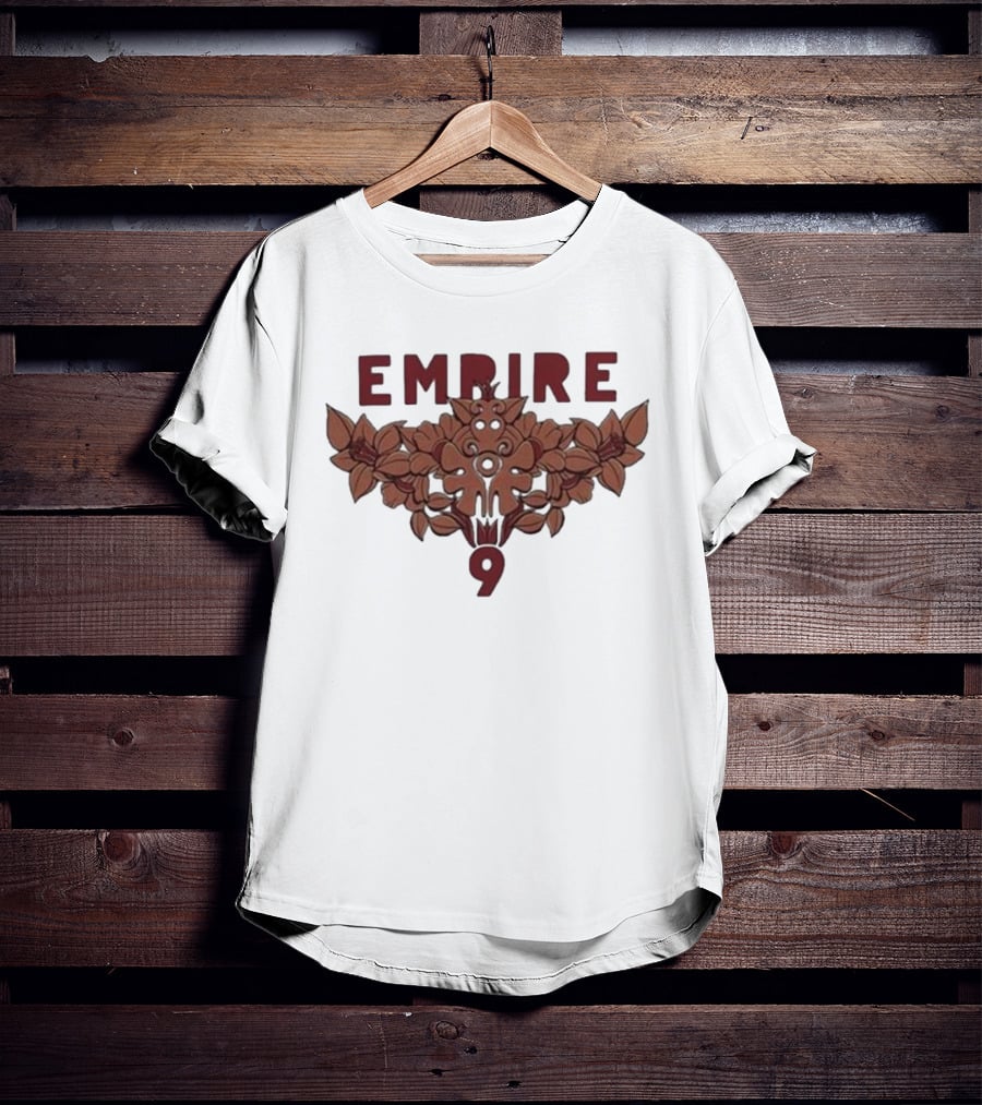 Empire 9 Washeado Khaki Floral T-Shirt